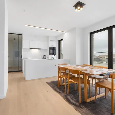 Apartament Zephyr - Luxe Penthouse Voor 6 Personen Ostenda