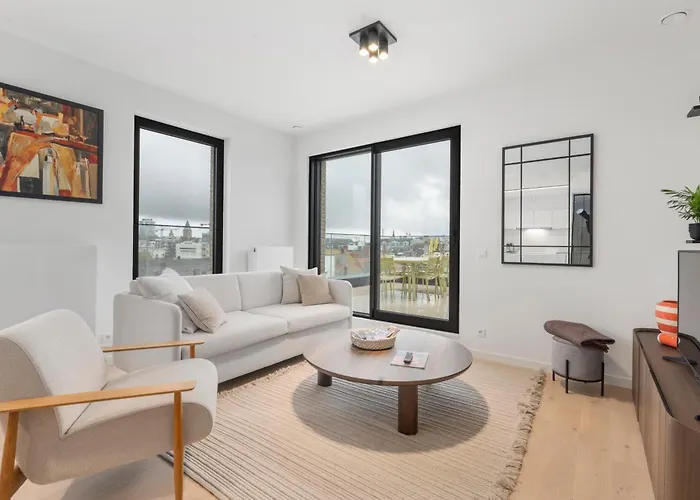 Zephyr - Luxe Penthouse Voor 6 Personen * 奥斯滕德